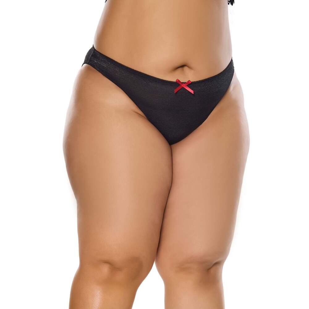 Coquette - 25317 - Panty - BLACK - Picture 4 of 8